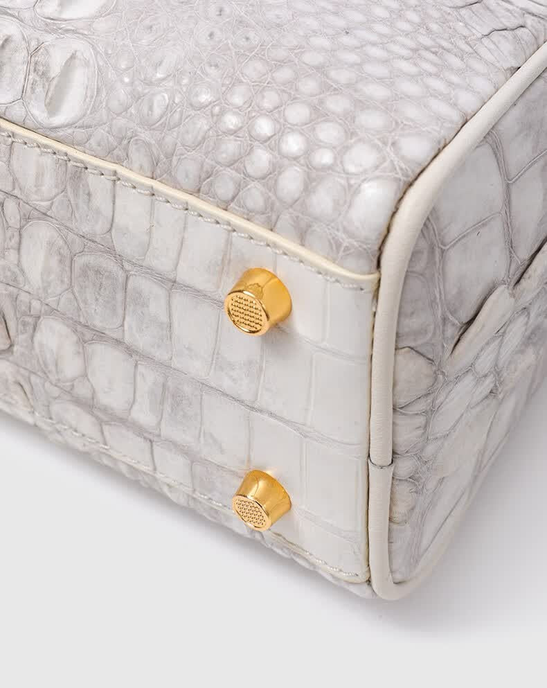 Celestux Leather Mini Boston Bag