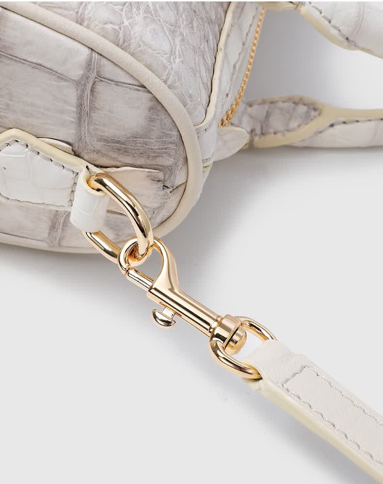 Celestux Leather Mini Boston Bag
