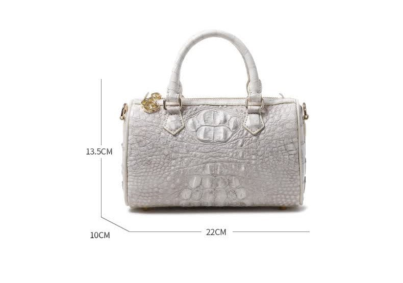 Celestux Leather Mini Boston Bag